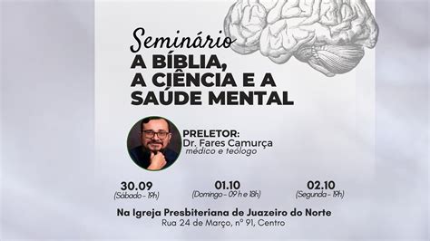 1 Introdução à Saúde Mental Seminário A Bíblia a Ciência e a Saúde