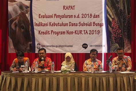 Evaluasi Penyaluran Subsidi Bunga Kredit Program Non Kur Tahun