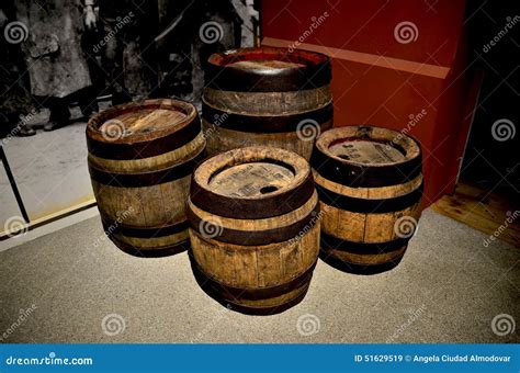 Old Beer Barrel Stock Image Image Of Brewery Kurmbach 51629519