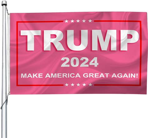 Trump 2024 Flag 3x5 Ft Make America Great Again Flags100 Polyester