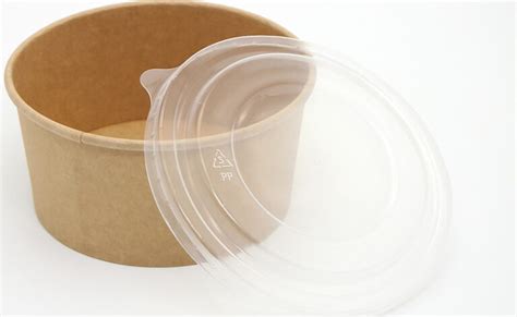 Paper Lid Pet Lid Rpet Lid Pp Lid Pla Lid For Salad Bowl And Soup Cup