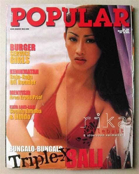 Jual Majalah Popular 158 Maret 2001 Rika Callebaut Di Lapak Hermawan