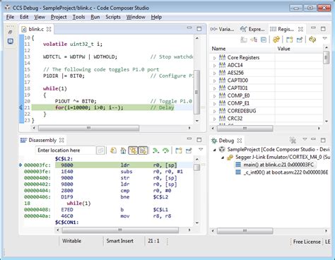 Ti Code Composer Studio Segger Wiki