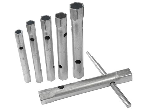 Box Spanner Set 6 Piece 8 -19mm with Tommy Bar | FaithfullTools.com