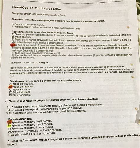 PROVA pg 1 CORRIGIDA Filosofia Comunicação e Ética 20