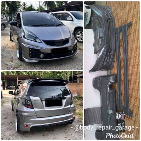 Jual Bodykit Full Bumper Honda Jazz Ge Mugen Rs Shopee