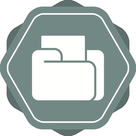 file folder vector icon  vector art  vecteezy