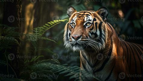 Tropical Rainforest Tiger