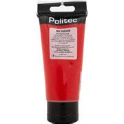 Pintura Acrílica Politec Carmín L 300 75 ML Papelería Lumen