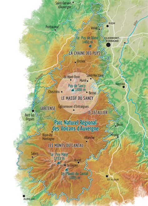 Les Volcans Actifs En France Info Voyage Carte Plan