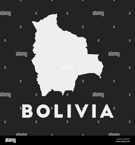 Mapa De La Bandera De Bolivia Schwarzwei Stockfotos Und Bilder Alamy