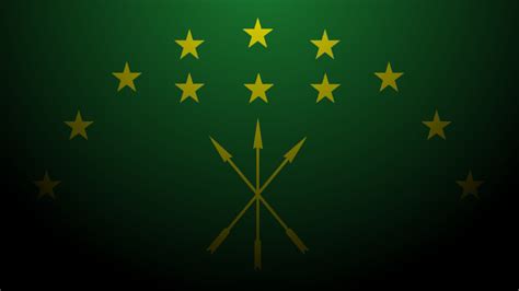 Circassian Adiga Flag By Skudaslazepe2012 On Deviantart