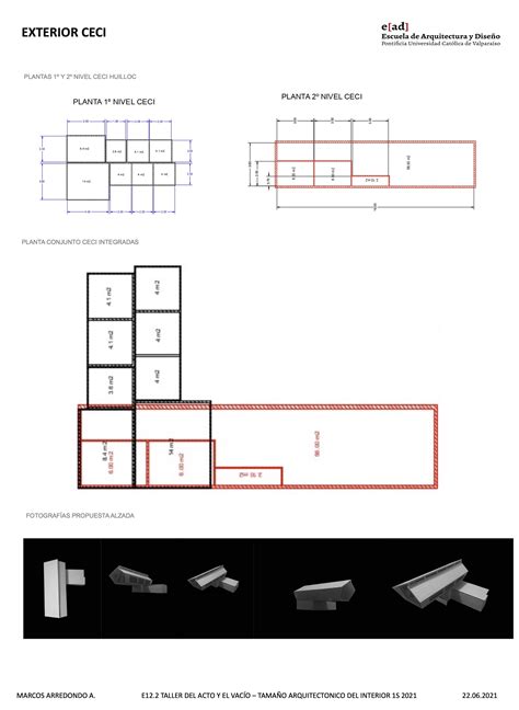 Taller Tamaño Arquitectónico del Interior S1 2021 E12 Marcos Arredondo