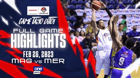 Meralco Vs Magnolia Highlights Honda S47 PBA Governors Cup Feb