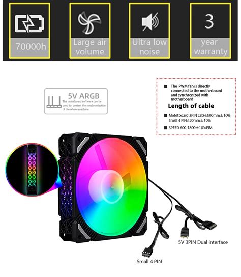 Rgb Aio Liquid Cpu Cooler 360mm Radiator Computer Radiator Water ...