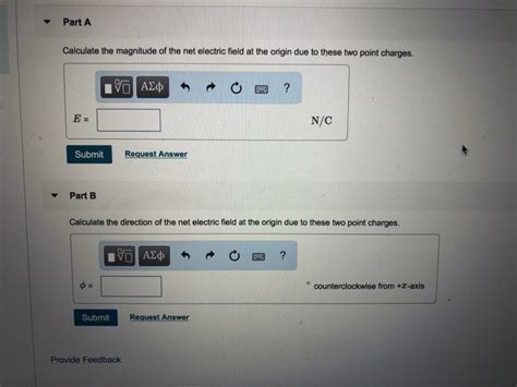 Solved Constants A Point Charge Q1 400 Nc Is At The Point