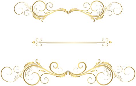 Gold clipart line, Gold line Transparent FREE for download on ...