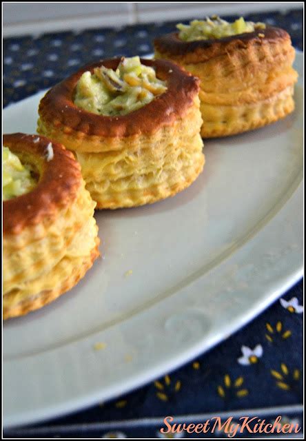 Sweet My Kitchen Vol Au Vent De Bacalhau E Alho Franc S