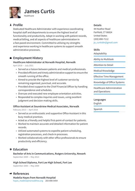 Healthcare Resume Examples Templates 2024 Resume Io