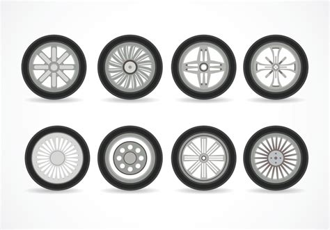 Alloy Wheels Vector 151488 Vector Art at Vecteezy