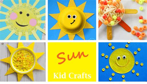 23 Sun Crafts for Kids to Make: Bright Craft Projects - A Crafty Life