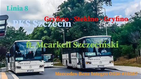 Linia 8 Gryfino Steklno Gryfino Przez Pniewo Mercedes Benz Integro