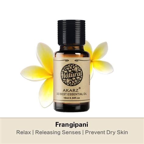 Fleur De Tilleul 10ml Akarz Huile Essentielle De Frangipanier