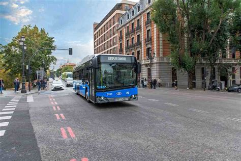 Elektrycznych Autobus W Solaris Wyjedzie Na Ulice Madrytu