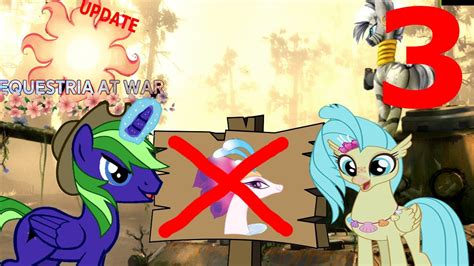 Equestria At War Part 3 Zebrica Update REPLACING THE QUEEN YouTube