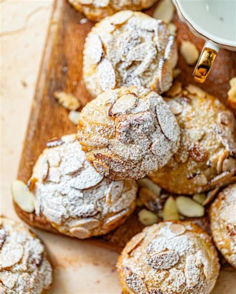 Almond Croissant Cookies Britney Breaks Bread