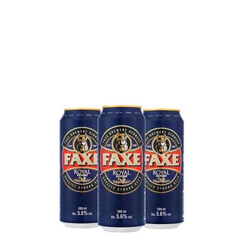 Kit Cerveja Faxe Royal Lt Ml Unidades Cerveja Magazine Luiza