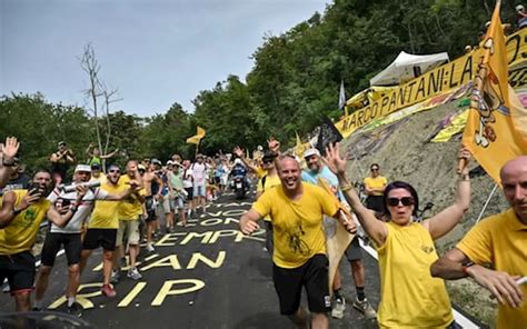 Tour De France Tappa Cesenatico Bologna Omaggio A Pantani