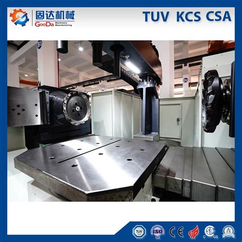 Cnc Duplex Milling Machine With Powerful Milling Ability For 80 850mm Mold Base Mold Steel