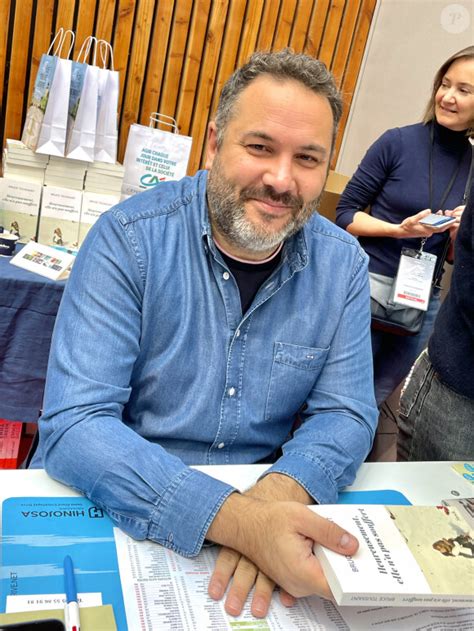 Photo Bruce Toussaint lors de la 41ème Foire du Livre de Brive dans