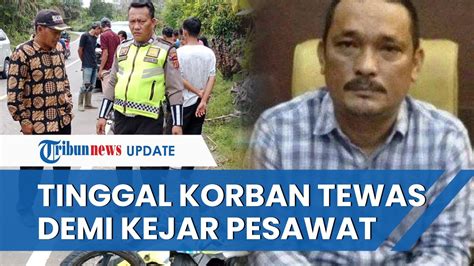 Wakil Ketua DPRD Tanjab Barat Tinggalkan Korban Tewas Ditabrak Mobil