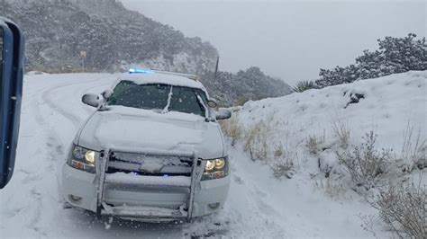 FOTOS así se vivió la intensa nevada en Sonora que provocó el cierre