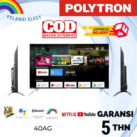 Jual Polytron Pld Ag Android Smart Tv Shopee Indonesia