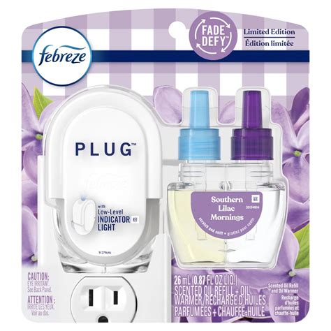 Febreze Plug In Air Freshener Scented Oil Starter Kit Warmer