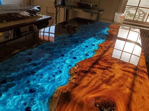 Custom Epoxy Resin River Table Design Your Own Rivertable Etsy Uk