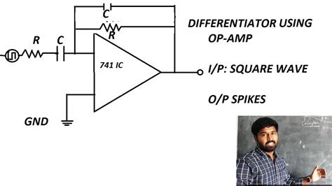 Differentiator Using Op Electronics Lab Tutorials YouTube