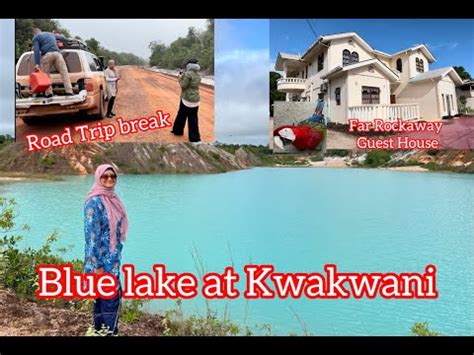 Discover Guyanas Interior Part Kwakwani Blue Lake Youtube