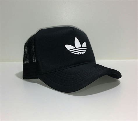 Boné Trucker adidas Originals Trefoil Preto S R 59 90 em Mercado Livre