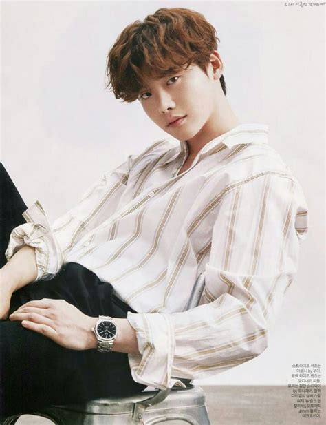 Scans LeeJongSuk For Instyle Feb 2018 Issue Cr DC Jong Suk Lee