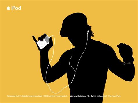 Ipod Launch Campaign Silhouette Silhouette Launch Campaign Ipod