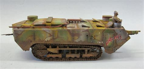 char Saint Chamond - French heavy tank - early - TAKOM - Landships WW1 ...