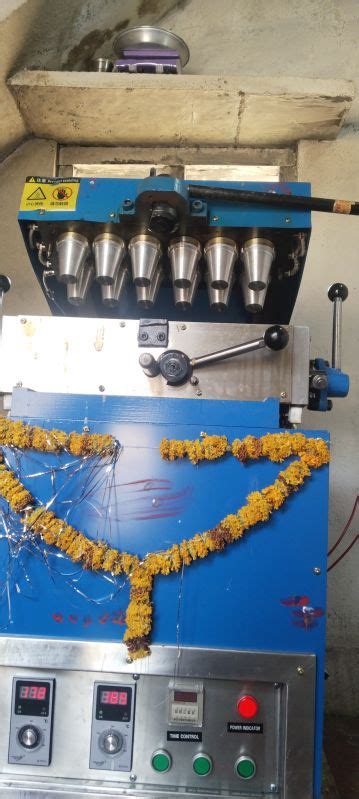 Semi Automatic Edible Tea Cups Making Machine At Best Price In Thane