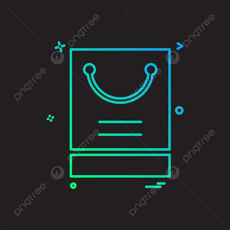 Shopping Bag Design Vector Hd Images Shopping Bag Icon Design Vector