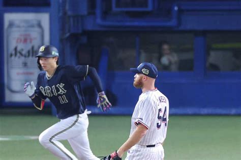 ヤクルト・サイスニードは三回に2失点 山崎福に右前適時打浴びる サンスポ