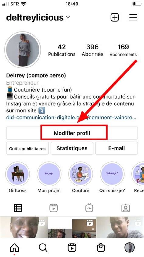 Comment Ajouter Un Lien Dans Sa Bio Instagram