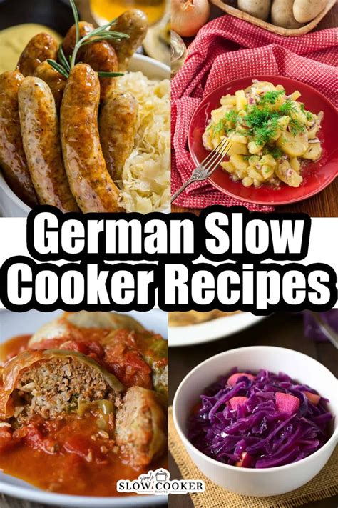 20 Easy German Slow Cooker Recipes | German food authentic, Easy german ...